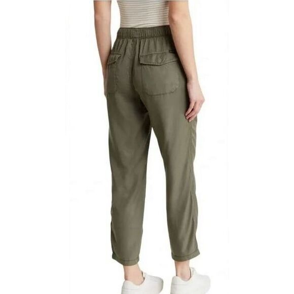 Sanctuary Go Easy Women’s Pine Green Drawstring Pull-On Pants XL NWT Lyocell - Picture 8 of 16